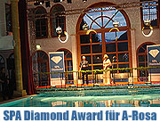 SPA Diamond Award 2008/2009 für das A-ROSA Kitzbühel (Foto: Monika Küspert)